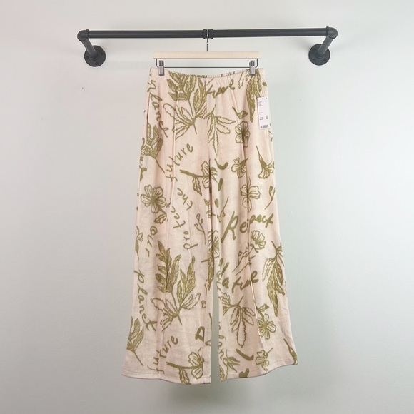 NWT Urban Outfitters Out From Under Edith Floral Fleece Lounge Pants - Picture 7 of 7